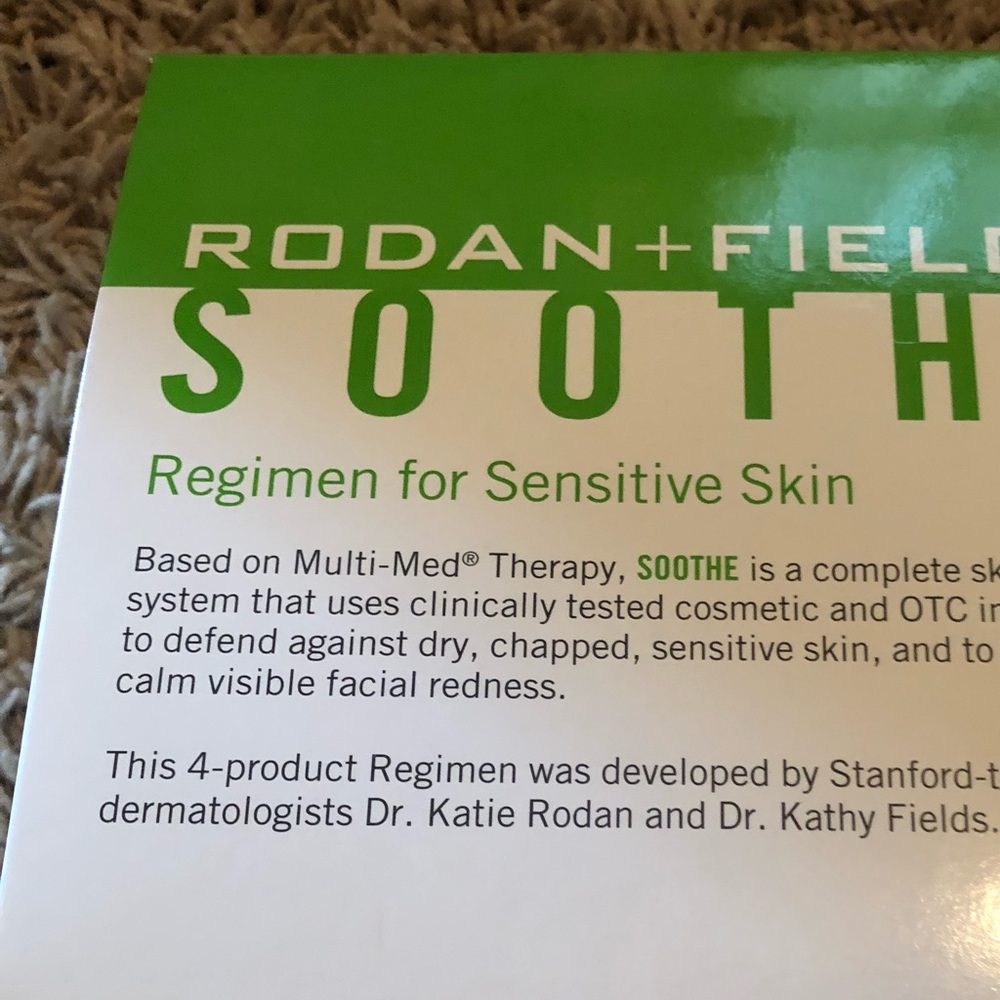 Rodan and fields soothe regimen New Factory Sealed